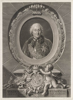 KG 13426
<br/>
Portret van Woldemar de Loewendal
<br/>
<em>Wille, Johann Georg (1715-1808)</em>